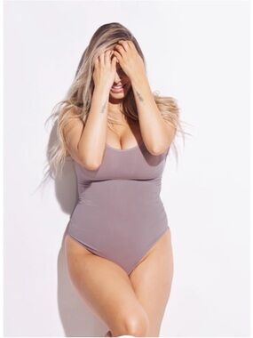 Set of Mindd Sleeveless Tank Top Shapewear/Bodysuits in Lavender and Dusty Rose